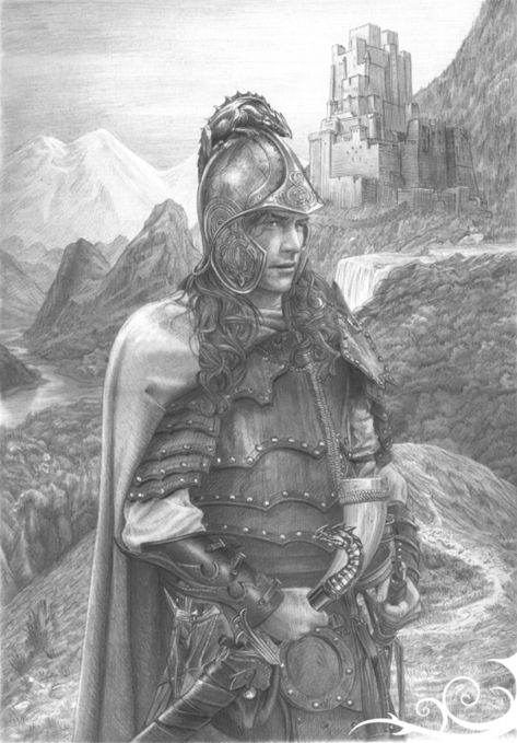 Turin Turambar, Lotr Elves, John Howe, Middle Earth Art, Tolkien Art, Lotr Art, Weird And Wonderful, Art Ink, Character Creation