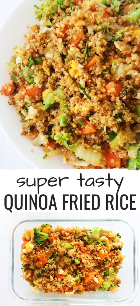 Quinoa Fried Rice Recipe, Simple Quinoa, Quinoa Fried Rice, Quinoa Recipes Easy, Quinoa Recipes Healthy, Wallpaper Food, Easy Quinoa, Quinoa Recipe, Tamari Sauce