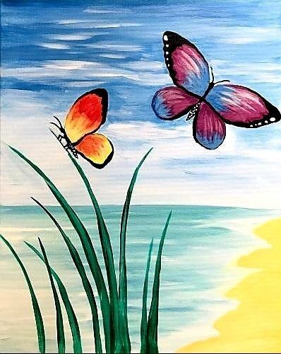 30 Creative Easy Painting Ideas for Beginners, Easy Landscape Painting – Art Painting Canvas Simple Painting Ideas For Kids, Easy Diy Paintings, Painting On Canvas Simple, Easy Diy Acrylic Painting, Painting Ideas For Kids Easy, Simple Painting Ideas For Beginners, Painting On Canvas Easy, Simple Canvas Painting Ideas, Easy Painting Ideas For Kids