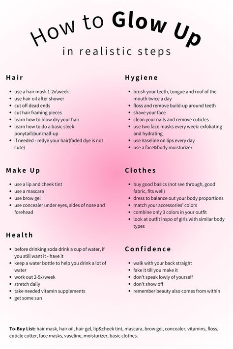 Glowup Tips, Glow Up Ideas, Glow Up Era, Glow Ups, Practicing Self Love, Basic Skin Care, Basic Skin Care Routine, Self Care Bullet Journal, Perfect Skin Care Routine