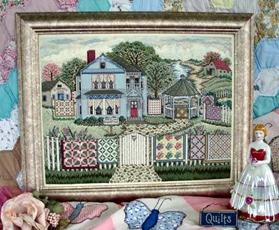 Linda Myers cross stitch patterns and kits Victorian Quilts, Counted Cross Stitch Patterns Free, Hanging Quilts, Cross Stitch Freebies, Small Cross Stitch, The Simple Life, Quilt Show, Cross Stitch Supplies, Basic Embroidery Stitches