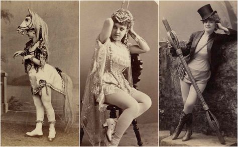 http://www.thevintagenews.com/2016/07/27/priority-victorian-burlesque-dancers-flamboyant-elaborate-costumes-1890-2/ Short Heeled Boots, Victorian Burlesque, Vintage Burlesque, London Theatre, Artist Interview, Dita Von, Stage Costume, Dita Von Teese, English Style