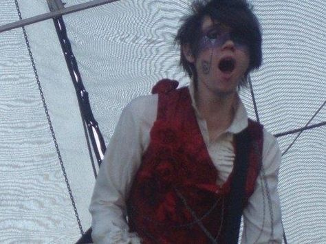 Ryan Ross, A Man, Red, White, Black