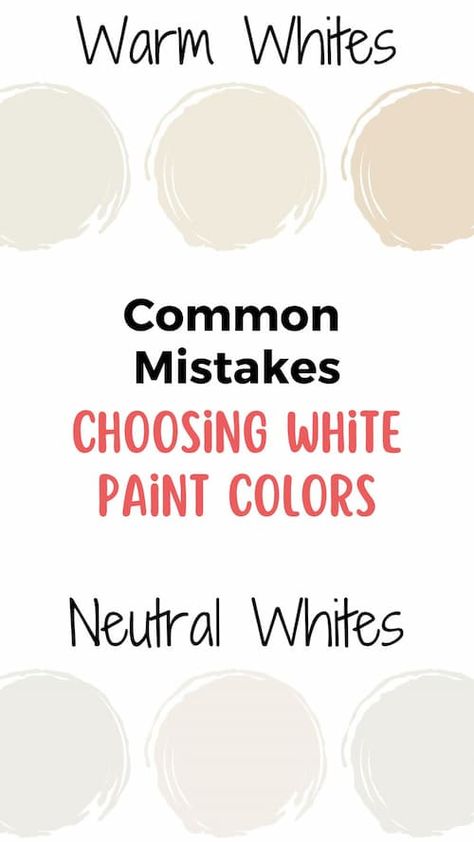 Painting White Walls with White Trim? Expert Tips! Off White Wall Colors Living Rooms, Best White Paint For Walls 2023, Best Interior White Paint Colors 2023, Choosing White Paint For Walls, White Tones Paint Colors, Delicate White Paint Color, Greyish White Paint Color, Off White Behr Paint Colors, Best White For Walls