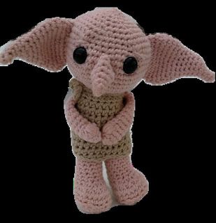 PATRONES AMIGURUMI: DOBBY | HARRY POTTER AMIGURUMI 33727 Harry Potter Harry Potter Wallpaper, Harry Potter Crochet Patterns, Harry Potter Dibujos, Crochet Dobby, Pastel Harry Potter, Tumblr Harry Potter, Harry Potter Corner, Amigurumi Harry Potter, Harry Potter Amigurumi