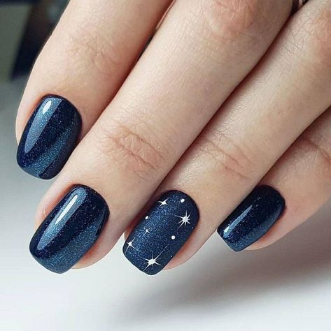 Nail December, Ugly Nails, Winter Nails Acrylic, Pretty Nail Art Designs, Blue Nail, Pretty Nail Art, Silver Nails, Beautiful Nail Art, Fancy Nails