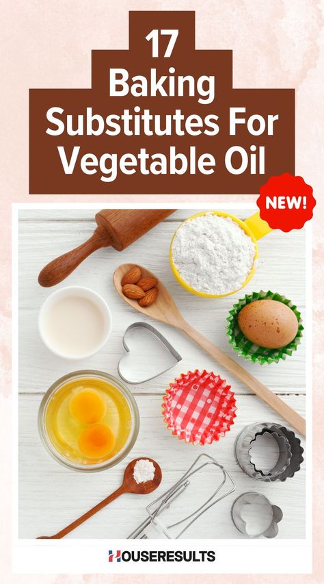 These are the baking substitutes for vegetable oil to consider are Olive oil, coconut oil, canola oil, butter, sunflower oil, avocado oil, ghee, applesauce, yogurt, sesame oil, fruit puree, grapeseed oil, margarine, buttermilk, dried plums, black beans, and sour cream. Applesauce Substitute For Oil, Substitute For Vegetable Oil, Canola Oil Substitute, Replacement For Vegetable Oil Baking, Baking Substitutes For Oil, Oil Substitute For Baking, Substitute For Vegetable Oil In Baking, Vegetable Oil Substitute In Baking, Vegetable Oil Substitute