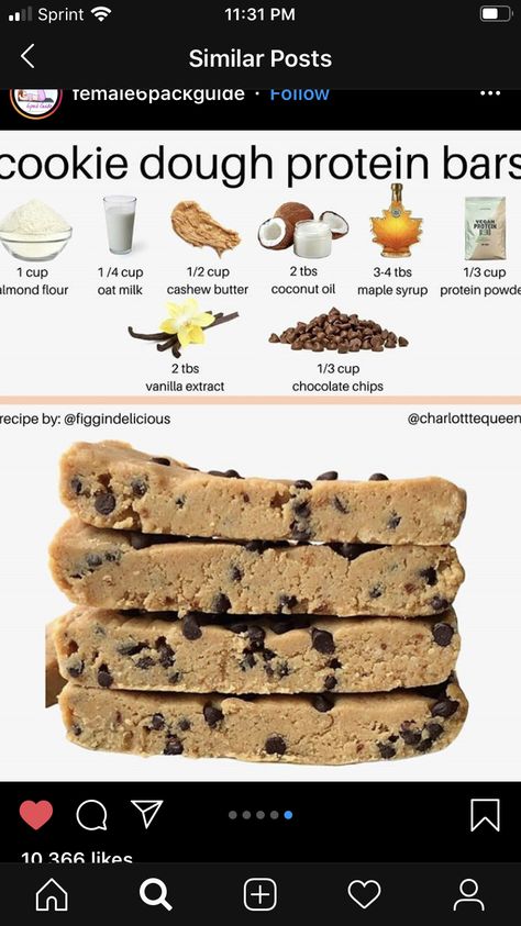 High Protein Cookie Dough, High Protein Cookie, High Protein Cookies, Protein Cookie Dough, Cookie Dough Bars, Protein Cookie, Protein Cookies, Chocolate Chip Recipes, Moment Of Silence