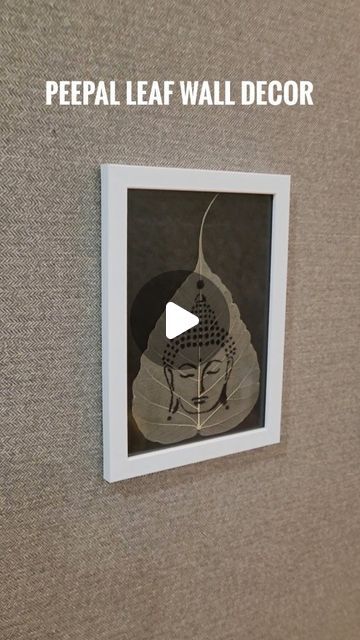 Linto Antony on Instagram: "DIY Wall Decor Using Peepal Leaves

Steps:
1. Soak a few peepal leaves in water for 2 weeks, changing the water every 3 days.
2. Gently rub the leaves with a brush or your hand until the skeleton is visible, then let them dry.
3. Draw a Buddha on the leaf as shown in the video.
4. Frame the artwork with a lightweight frame.
5. Now for the best part: instead of using a drill and screws, use @fevicol_gluedrops . 
Simply peel, apply, and stick the wall art. 
You can even remove it without any stains or damage to the wall.

Cool, right?

Will you try this? Let me know in the comments.

#FevicolGlueDrops
#WallArt
#PeepalLeafArt
#BuddhaDrawing
#BuddhaInPeepalLeaf
#DIYWallArt" Peepal Leaf Art, Skeleton Leaf Art Crafts, Skeleton Leaf Art, Bodhi Leaf Art, Leaf Skeleton Art, Budda Design On Wall, Buddha Wall Painting Home Decor, Lord Buddha Wall Painting, Wall Painting Of Buddha