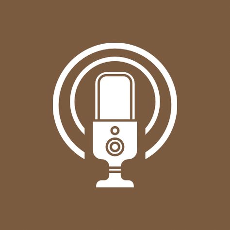 Podcast App Icon, Podcast App, Widget Icon, App Logo, Phone Icon, Brown Aesthetic, App Icon, Podcast, Iphone