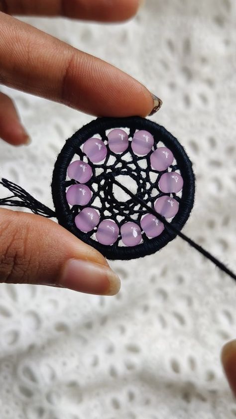 Kim | Dreamcatchers+Thread jewellery | Making of a dreamcatcher keychain ✨ #dreamcatcher #dreamcatcherkeychain #dreamcatchers #dreamcatcherforcar #dreamcatcherindia… | Instagram Dream Catcher Keychain Diy, Easy Dream Catcher, Dreamcatcher Keychain, Dream Catcher For Car, Dream Catcher Keychain, Thread Jewellery, Diy Keychain, Dreamcatchers, Jewellery Making