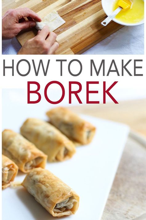 Learn how to make Sigara Borek, a simple and savory pastry made with minced meat, onions, spices, raisins and almonds.  These little cigars make a great appetizer and are fun to make with friends.  These baked gems are easy to make and can be reheated easily.  Make these for or at your next gathering. #elk #borek #dumplings #phyllo Turkish Cigars Recipe, Quinoa Recipes Dinner, Salmon Platter, Elk Recipes, Easy Weekday Meals, Arabic Recipes, Smoked Beef Brisket, Algerian Recipes, Egyptian Food