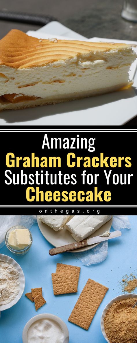 Have you found yourself looking for a graham cracker alternative recently? As much as I love graham crackers, I have found that some of my relatives do not like their pie crust to be made out of graham cracker. I was shocked, but I quickly started looking for a graham crackers substitute that would work for some of my favorite desserts. I found quite a few options that can go with nearly any pie, so I started trying out the different substitutes to see which ones I liked the best. Cheesecake Without Graham Cracker Crust, Graham Cracker Crust Alternative, Cheesecake Crust Alternative, Cheesecake Crust Ideas, Keto Graham Cracker Crust, Grahm Cracker Crust, Graham Wafer Crust, Cheesecake Crust Recipe, Graham Cracker Crust Cheesecake