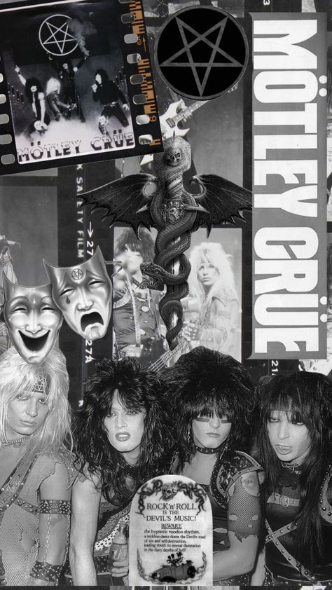 #motleycrue #motley #crue #mötleycrüe #80srock #glamrock #80srockbands #tommylee #nikkisixx #vinceneil #mickmars Glam Rock Aesthetic, Rockstars Gf, 80s Rock Bands, Rock Poster Art, Motley Crüe, Rock N Roll Art, Rock Aesthetic, Rockstar Aesthetic, Arte Punk