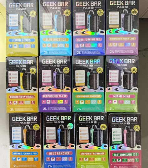 "Power up your vape experience with Geek Bar Pulse X! Featuring up to 15,000 puffs in regular mode and 7,500 puffs in pulse mode, this is the ultimate device for all-day satisfaction. 🔥 Stock up now for your customers and let the pulse be with you! 📞 (281) 245-7006 🌐 [bbwsupply.com] 📲 WhatsApp to order: [https://wa.link/62f4ri] #GeekBarPulseX #WholesaleVape #VapeBusiness #BBWDistribution #VapeWholesale" Geek Bar Pulse Flavors, Geek Bar Pulse, Carts Aesthetic, Cart Flavors, Snickerdoodle Ice Cream, Cake Disposable, Geek Bar, Bar Geek, Impulsive Ideas