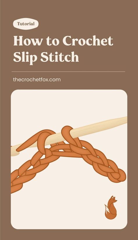 Learn how to move yarn across stitches, join a chain into a circle, join the end of a round with the beginning of the same round, join motifs together, and join pieces together all with the use of slip stitch. This easy slip stitch crochet tutorial for beginners is your ultimate guide to this versatile crochet technique.| More crochet tutorials for beginners at thecrochetfox.com How To Do A Slip Stitch In Crochet, Slip Stitch Crochet Tutorial, All Crochet Stitches, Crochet Tutorials For Beginners, Crochet Tutorial For Beginners, Magic Ring Crochet, Slip Stitch Crochet, Large Crochet Hooks, Crochet Blanket Pattern Easy