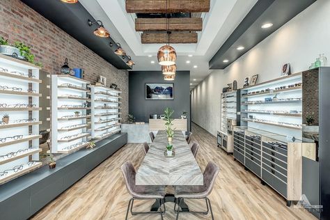 Optometry Clinic Design, Small Optometry Office Ideas, Optometry Clinic Interior Design, Optical Clinic Interior Design, Modern Optometry Office, Eyewear Store Design Optical Shop, Optometry Office Ideas, Eye Clinic Interior Design, Interior Design Clinic