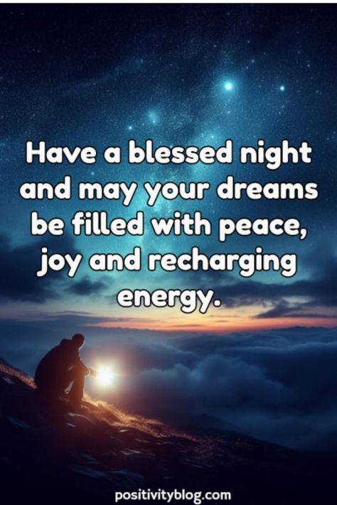 These good night blessings will help you to end your day in a positive way and set yourself up for a restful sleep and a great tomorrow. Visit the post for 74 more of these and don't forget to save the post so you can read a few of these blessing any evening and night when you need them. Have A Restful Evening, Blessed Night Quotes, Good Night Prayers And Blessings, Good Night Blessings Prayer, Night Blessings Quotes, Good Night Blessings Quotes, Have A Blessed Night, Moon Lighting, Blessing Message