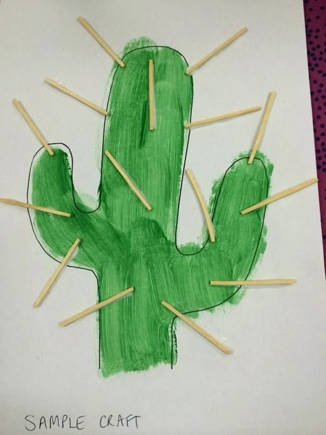 Western Day At School, Cactus Template, Wild West Activities, Rodeo Crafts, School Gifts For Students, Wild West Crafts, Desert Crafts, Western Ideas, Cowboy Crafts