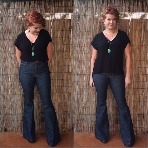 Pattern Reviews> Closet Case Files> Ginger Jeans (Ginger Jeans) Jeans Pattern Sewing, Closet Core Patterns, Ginger Jeans, Jeans Pattern, Sewing Jeans, Modern Sewing Patterns, High Waisted Flare Jeans, Patterned Jeans, Indie Sewing Patterns