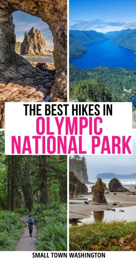 Olympic National Park Itinerary, Olympic National Park Hikes, Washington Road Trip, Olympic National Park Washington, Washington Vacation, Pacific Northwest Travel, Washington State Travel, Washington Hikes, Washington Travel