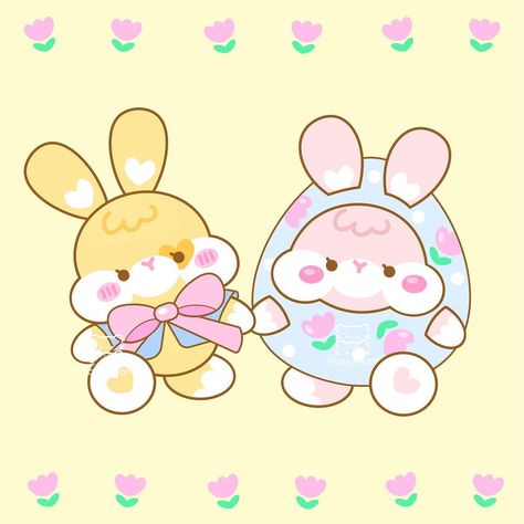 Happy Easter 🐰🌷 #happyeaster #easter #easterbunny #eastereggs #spring #kawaiieaster #kawaiibunny #kawaiiart #kawaiiartist #cuteart… | Instagram Cute Easter Pictures, Easter Pictures, Kawaii Bunny, Cute Kawaii Drawings, Kawaii Aesthetic, Kawaii Drawings, Kawaii Art, Happy Easter, Pastel Colors