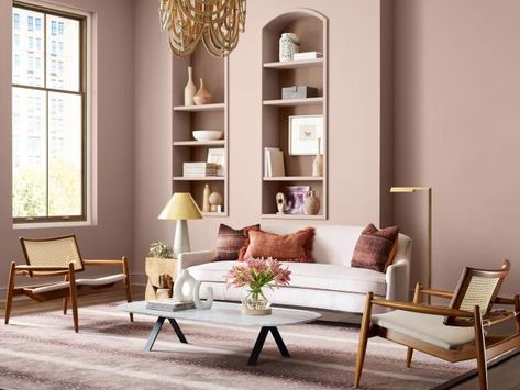 2024 List, Pink Paint Colors, Coloring Images, Sherwin Williams Colors, Pink Living Room, Room Paint Colors, Paint Brands, Paint Colors For Living Room, Pink Walls