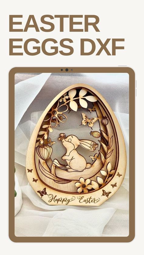 Discover a variety of free laser cut files and templates. Explore woodworking projects that inspire creativity and innovation. Spring Laser Cut Ideas, Easter Laser Ideas, Free Laser Cut Files, Easter Laser Cut, Laser Crafts, Laser Cut Designs, Art Boxes, Bunny Plates, Poplar Plywood