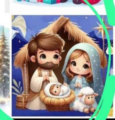 Cute Nativity Scene, Kids Nature Activities, Idee Cricut, Christian Crafts, Operation Christmas Child, Cute Pastel Wallpaper, Nativity Crafts, Cute Animal Drawings Kawaii, Decoupage Vintage