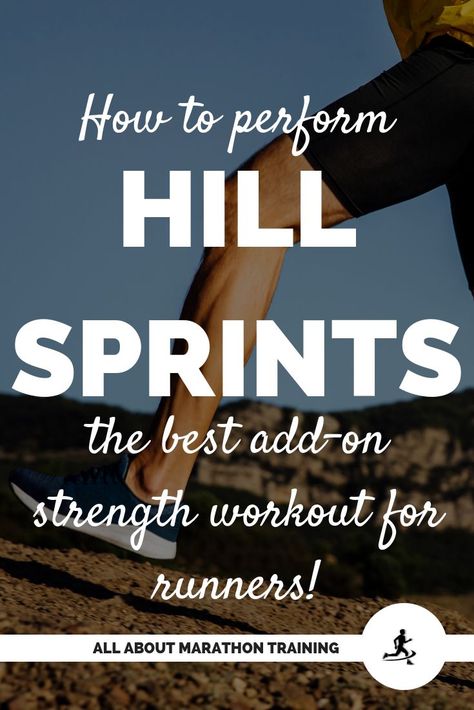 Hill Sprints (Best add-on sprint training a runner can do!) Hill Repeats Workout, Sprints Workout, Hill Sprint Workout, Runners Legs, Sprint Interval Training, Marathon Training Motivation, Hill Sprints, Sprint Workout, Hill Workout