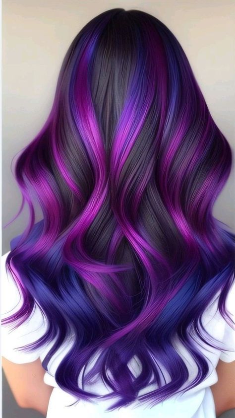 Cool Hair Colors, Crazy Hair Colors, Unique Hair Colors, Exotic Hair Color, Cotton Candy Hair, Cool Hair, Vivid Hair Color, Hair Color Unique, Bright Hair Colors