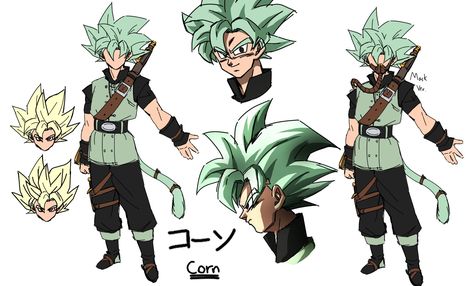 “Meet Corn: The Cerealian - Saiyan Hybrid.” Dragon Ball Painting, Dragon Ball Super Art, Dbz Art, Dragon Ball Image, Chat With Friends, Gundam Art, Dragon Ball Super Manga, Dragon Ball Wallpapers, Dragon Ball Artwork