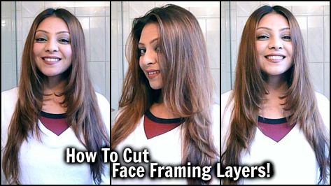 Long Hair Diy, Airy Styles, Drawing Reference Drawing, Face Framing Hair, Hair Drawing Reference, Long Hair Cut, Diy Storage Rack, How To Cut Your Own Hair, Framing Layers