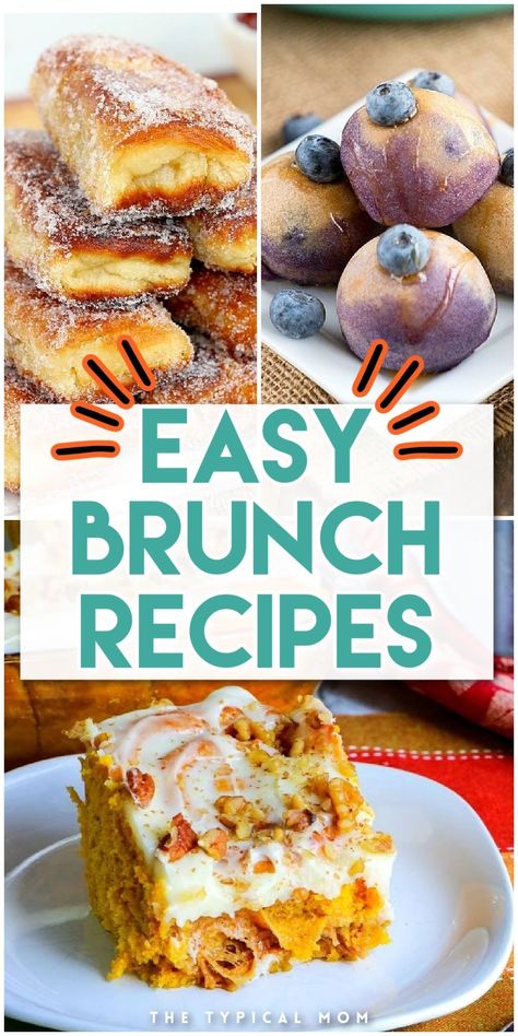 Looking for ideas to host the perfect brunch for Mother’s Day or a baby shower? We've got you covered with 14 easy and delicious recipes that satisfy both sweet and savory cravings. From Bacon Egg and Cheese Bundt Cake to pecan sticky buns, lemon blueberry loaf, and fruit breakfast pizza, there's something for everyone. Whether you prefer make-ahead dishes or quick and easy recipes to make on the morning of the event, this breakfast roundup has got you covered. Mother’s Day Breakfast, Breakfast Fruit Pizza, Easy Brunch Menu, Savory Cravings, Brunch Menu Ideas, Graduation Brunch, Lemon Blueberry Loaf, Seasonal Baking, Pecan Sticky Buns