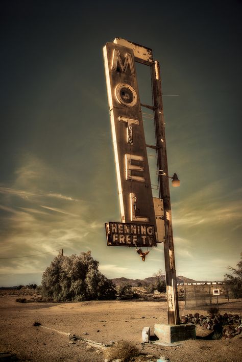 Cheap Motels, Motel Sign, Eerie Places, Paintings Wall, Retro Sign, Wall Art For Sale, Route 66, Posters Prints, Leaning Tower Of Pisa