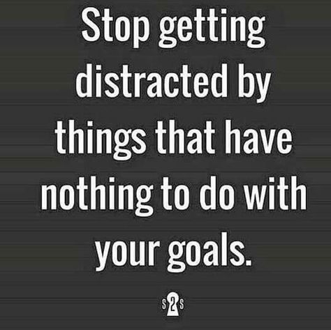 Stop getting distracted Stop Getting Distracted, Life Goals Quotes, Focus Quotes, Goal Quotes, Trendy Quotes, Writing Community, A Quote, Instagram Foto, Instagram Inspiration