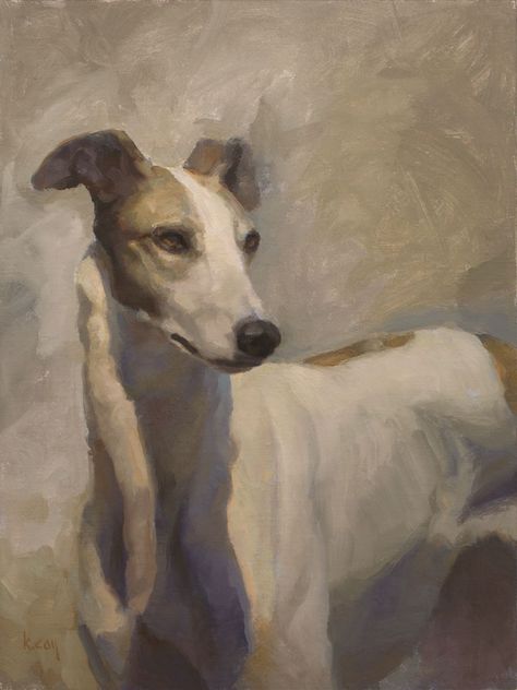 American Impressionist Society Inc. - 2021 Small Works Juried Puppy Painting, Jackson Hole Art, Paintings Of Dogs, Cowboy Artists, Greyhound Art, Representational Art, Canine Art, Animal Artwork, Animals In Art