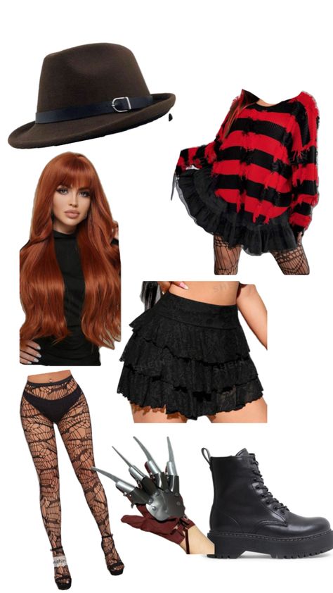 Freddy girl Halloween Costume, Halloween Costumes, Halloween