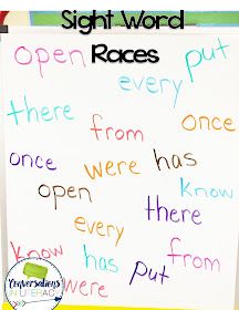 Conversations in Literacy: Sight Word Games for Active Learners Tricky Word Games, Writing Sight Words, Teaching Sight Words, Sight Word Cards, Tricky Words, Nonsense Words, Red Words, Sight Words Kindergarten, Sight Word Practice