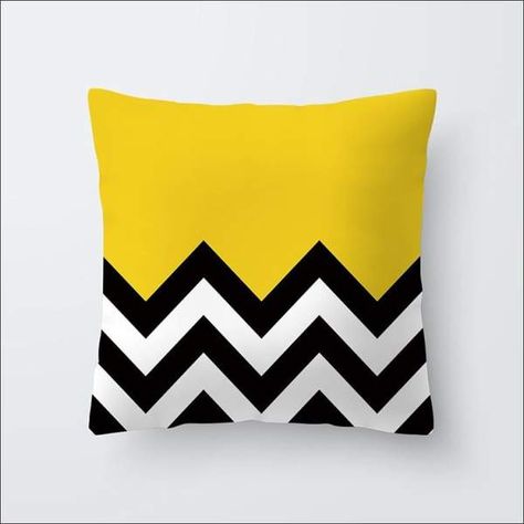 Geometric Mustard/Marble Pillow Case - hausgem Marble Pillow, Striped Sofa, Summer Pillows, Geometric Cushions, Yellow Pillows, Cozy Pillow, Cushion Inserts, Geometric Lines, Decorative Pillow Cases