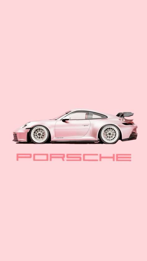 Porsche Pink, Porsche Iphone Wallpaper, Pink Porsche, Pink Car, Pink Vibes, Pretty Cars, Car Posters, Cute Patterns Wallpaper, Home Renovations