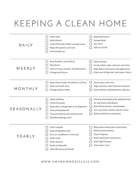 Clean Pantry, Cleaning Printable, How To Clean Mirrors, House Cleaning Checklist, Household Cleaning Tips, Cleaning Checklist, Cleaning Schedule, Clean Home, Cleaning Routine