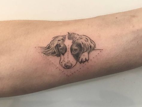 Springer Spaniel Tattoo Ideas, Cocker Spaniel Tattoo Ideas, Springer Spaniel Tattoo Outline, Spaniel Outline Tattoo, Brittany Spaniel Tattoo, Springer Spaniel Tattoo, Doggie Tattoos, Cocker Spaniel Tattoo, Spaniel Tattoo