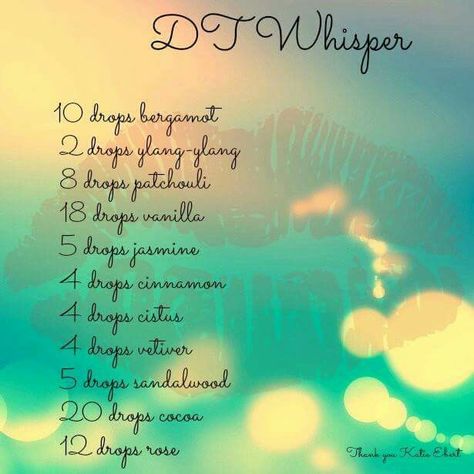 DT Whisper Scenting Candles, Doterra Whisper, Essential Oil Roller Bottle Recipes, Eo Blends, Roller Bottle Recipes, Perfume Locket, Aromatherapy Recipes, Doterra Essential Oils Recipes, Essential Oils Guide