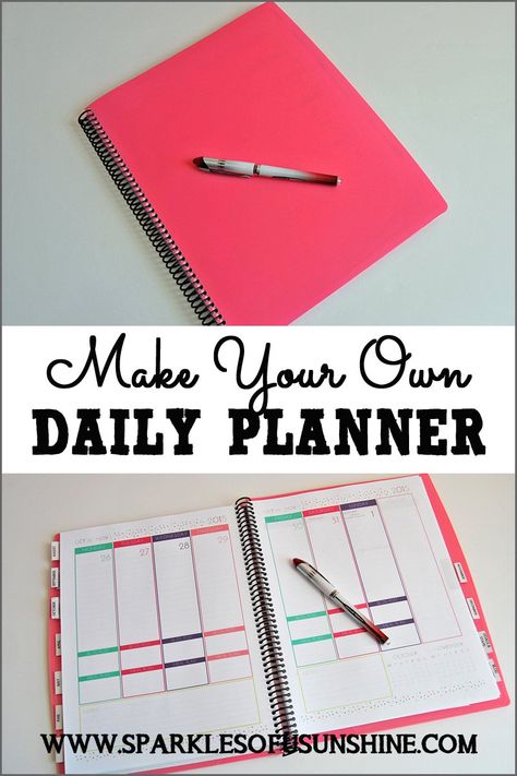 Design Your Own Planner, Back To University, To Do Planner, Refillable Planner, Planner Tips, Perfect Planner, 2019 Calendar, Planner Printables, Planner Binder