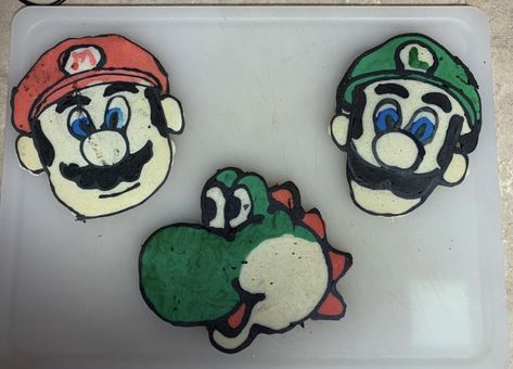 Pancake Art, Super Mario Brothers, Mario Brothers, Mario And Luigi, Super Mario, Pancakes, Instagram Posts, Art