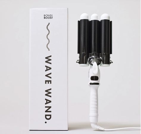 Hair curling iron wand 32mm Bondi Boost Wave Wand, Bondi Boost, Beach Wave Spray, 3 Barrel Curling Iron, Boho Waves, Barrel Curling Iron, Curling Iron Hairstyles, Curl Hair, Styling Iron