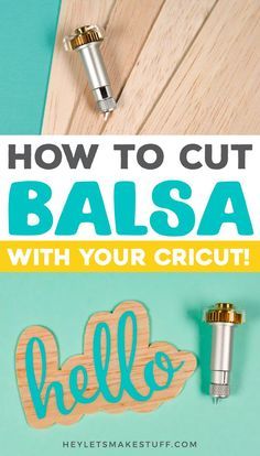 Cricut Knife Blade, Cricut Blades, Cricut Help, Cricut Supplies, Design Home App, Cricut Expression, Projets Cricut, Maker Project, Balsa Wood