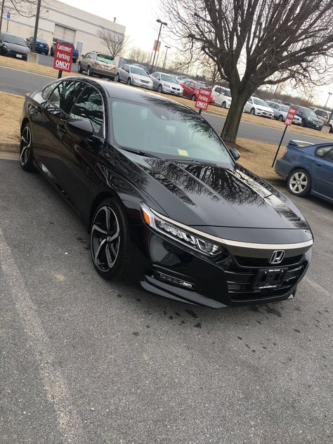 2021 Honda Accord Sport Black, Honda Accord Sport 2.0, 2022 Honda Accord Sport Black, All Black Honda Accord, Car Honda Accord, Black Honda Accord Aesthetic, 2023 Honda Accord Sport, Good Cars For Teens, 2024 Honda Accord