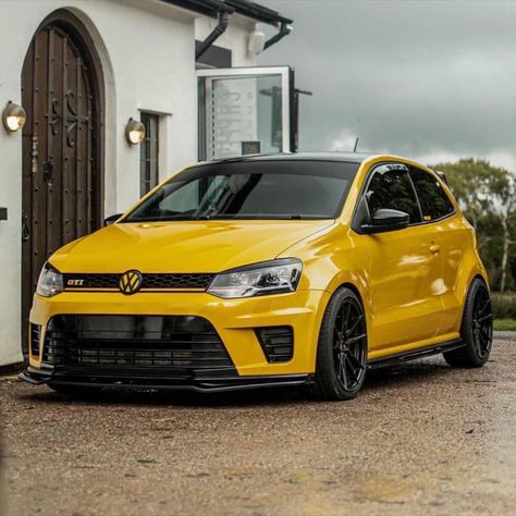 Polo Modified Volkswagen, Polo Gti Modified, Polo Modified, Gti Polo, Vw Polo Modified, Polo Ideas, Vw Golf R Mk7, Vw Polo 6r, Luxury Suv Cars